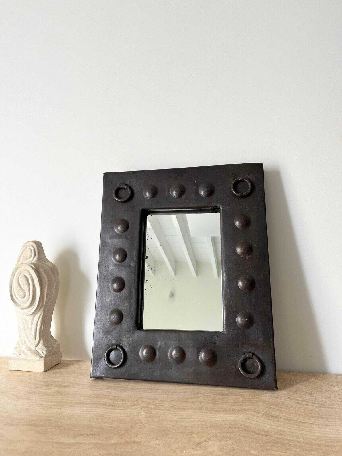 French Mid Century Abstract Carved Stone Sculpture Of Female Figure C. 1970s photo Art