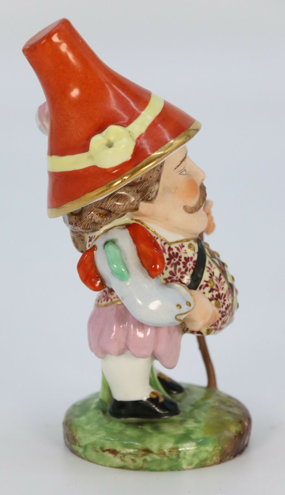 Home Decor A Rare Pair Of 19th Century Porcelain Mansion House Dwarfs By Samson Of Paris Circa 1895 photo