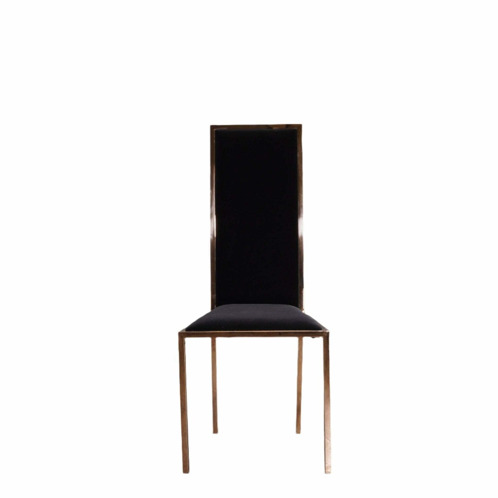 Black And Gold Velvet Kesterport Dining Chair
