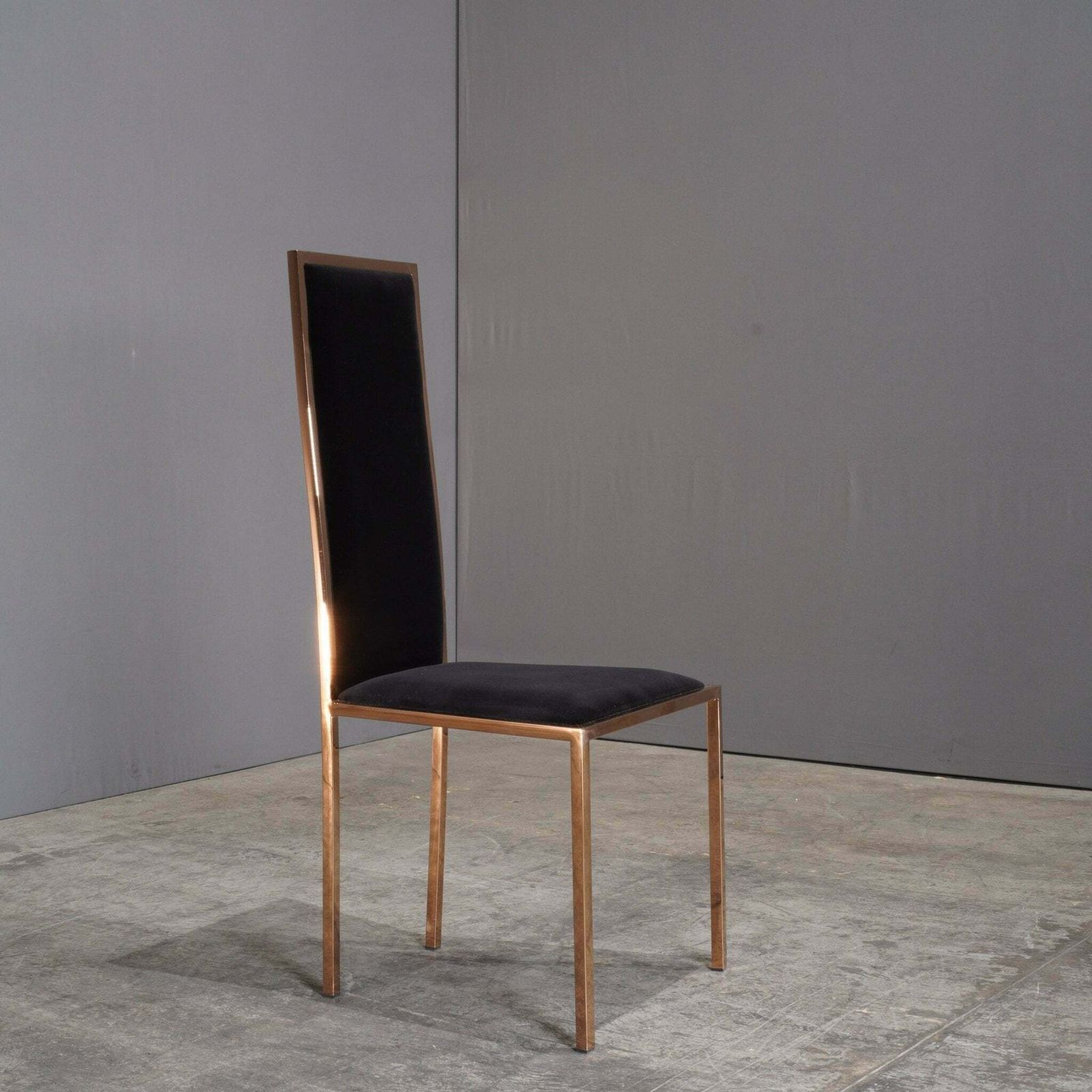 photo for sale Black And Gold Velvet Kesterport Dining Chair