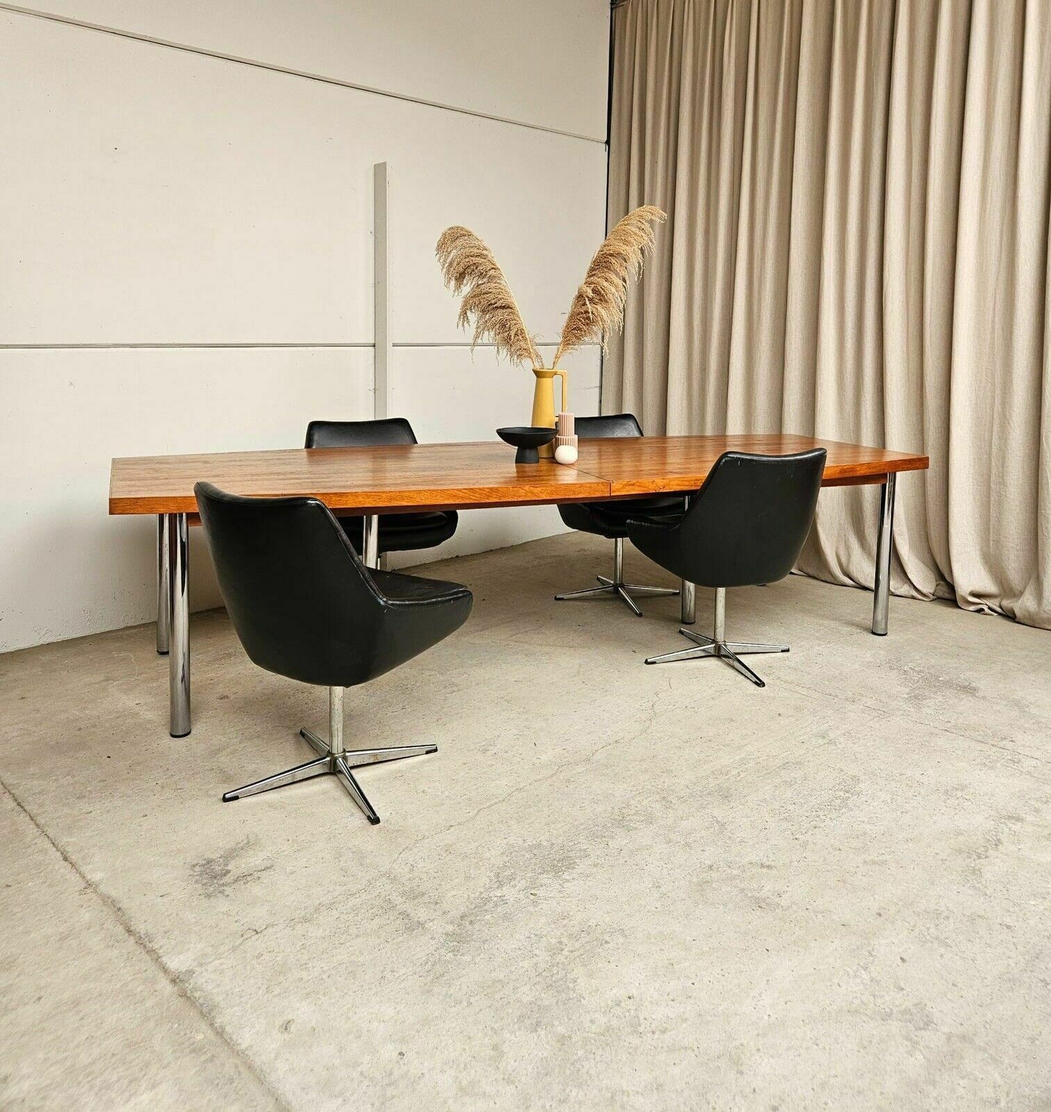 Vtg Mid Century 70s Conran Huge Large Boardroom Dining Table Danish Retro R558 photo for sale
