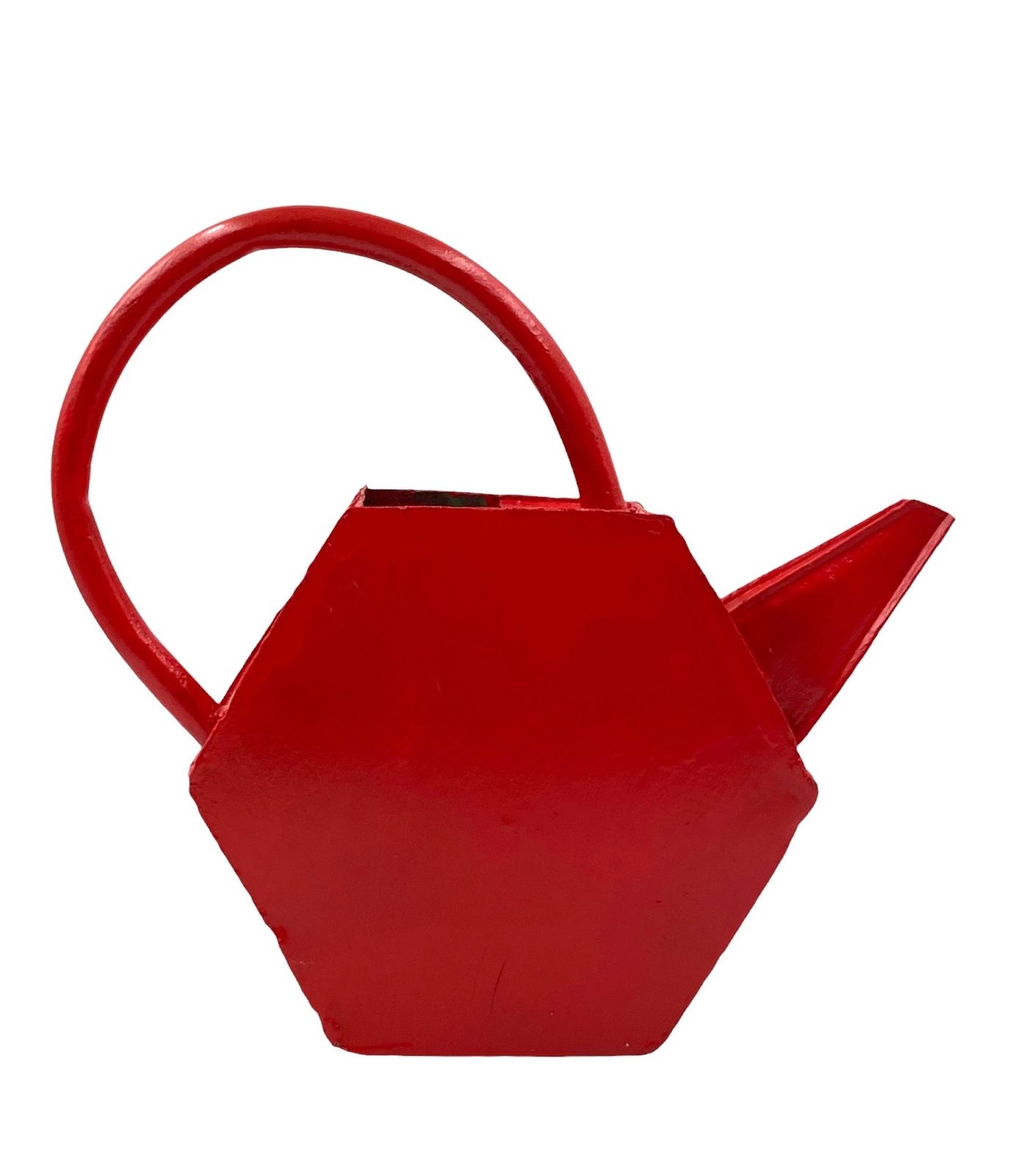 Modernist Red Watering Can, France 1940s photo vinterior