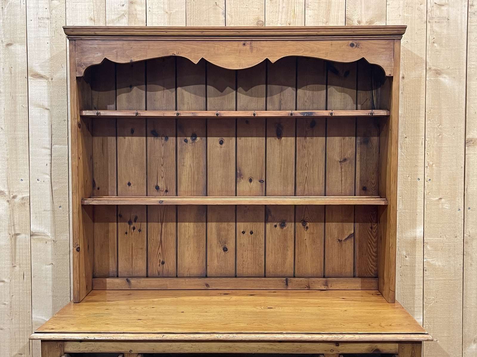 Furniture English Fir Dresser From The 1950s photo