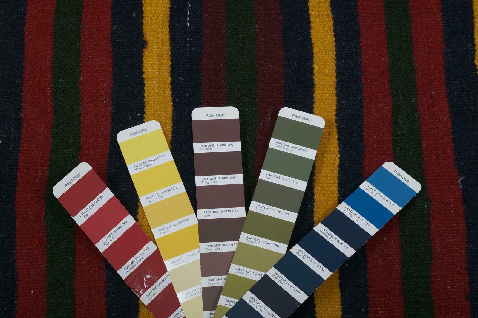1650.0 1960s Oversize Bohemian Striped Wool Kilim Rug photo