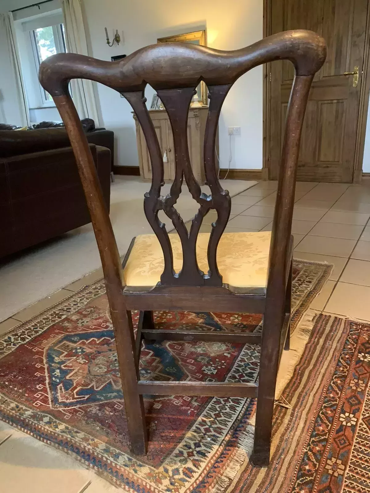 An 18th Century Mahogany Chippendale Style Side Chair photo for sale