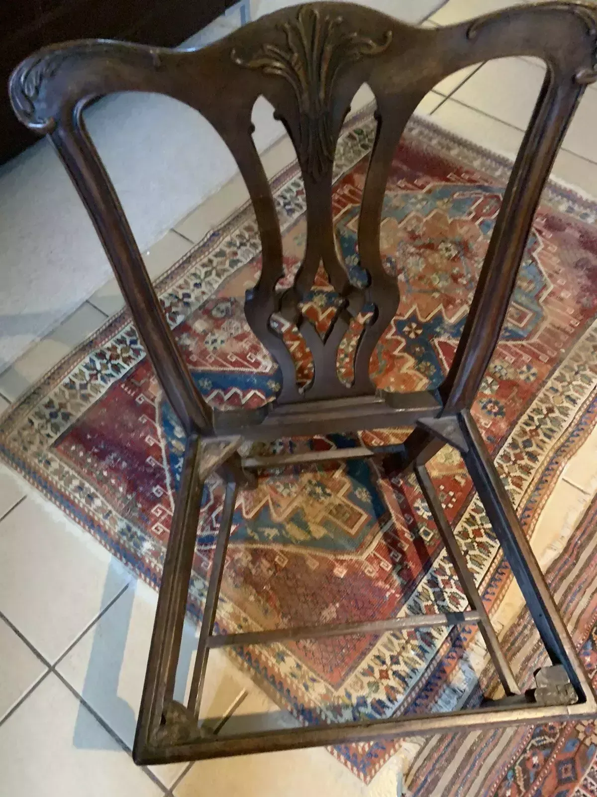 An 18th Century Mahogany Chippendale Style Side Chair photo vinterior