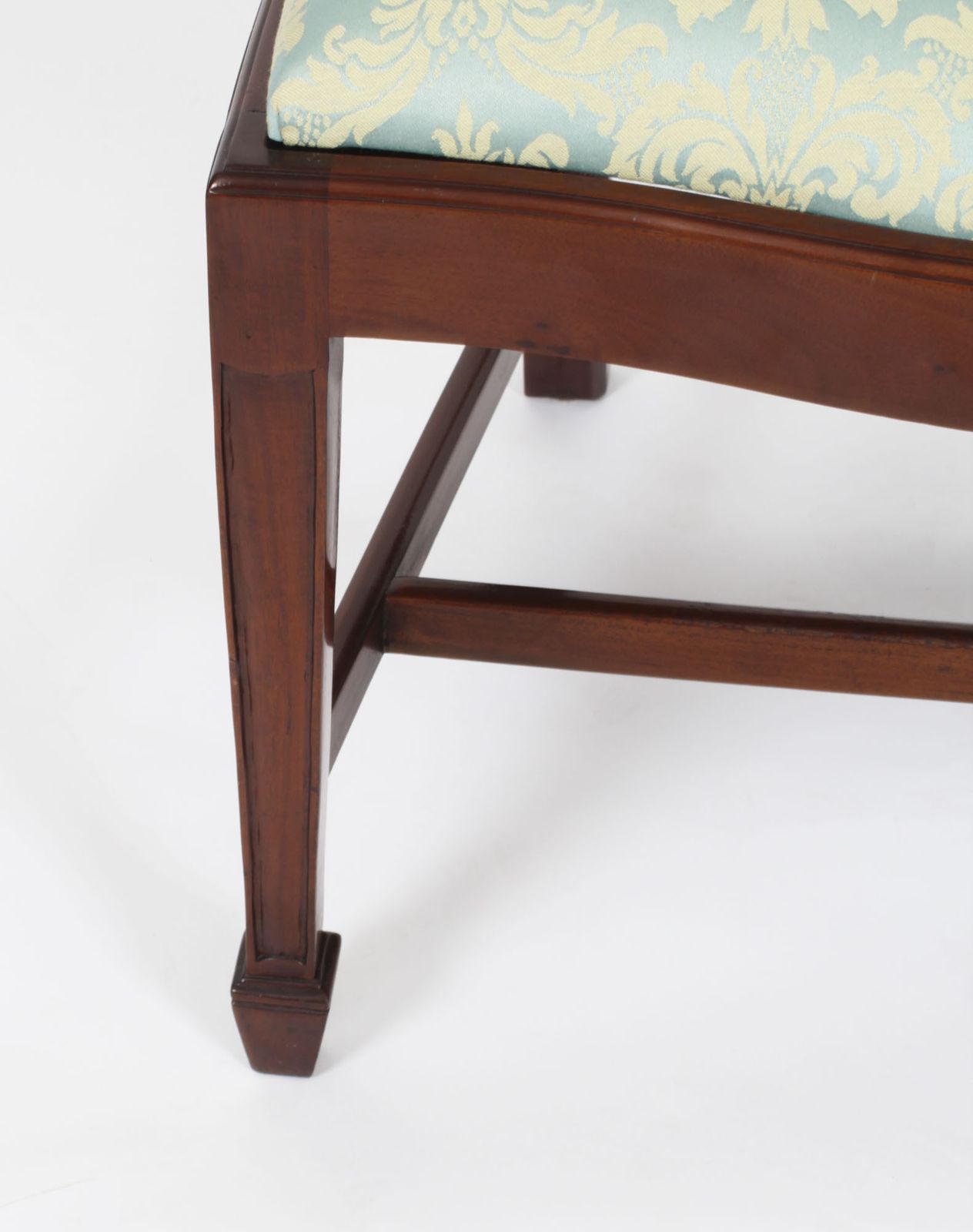 photo furniture Set 10 English Mahogany Regency Dining Chairs Mid 20th Century