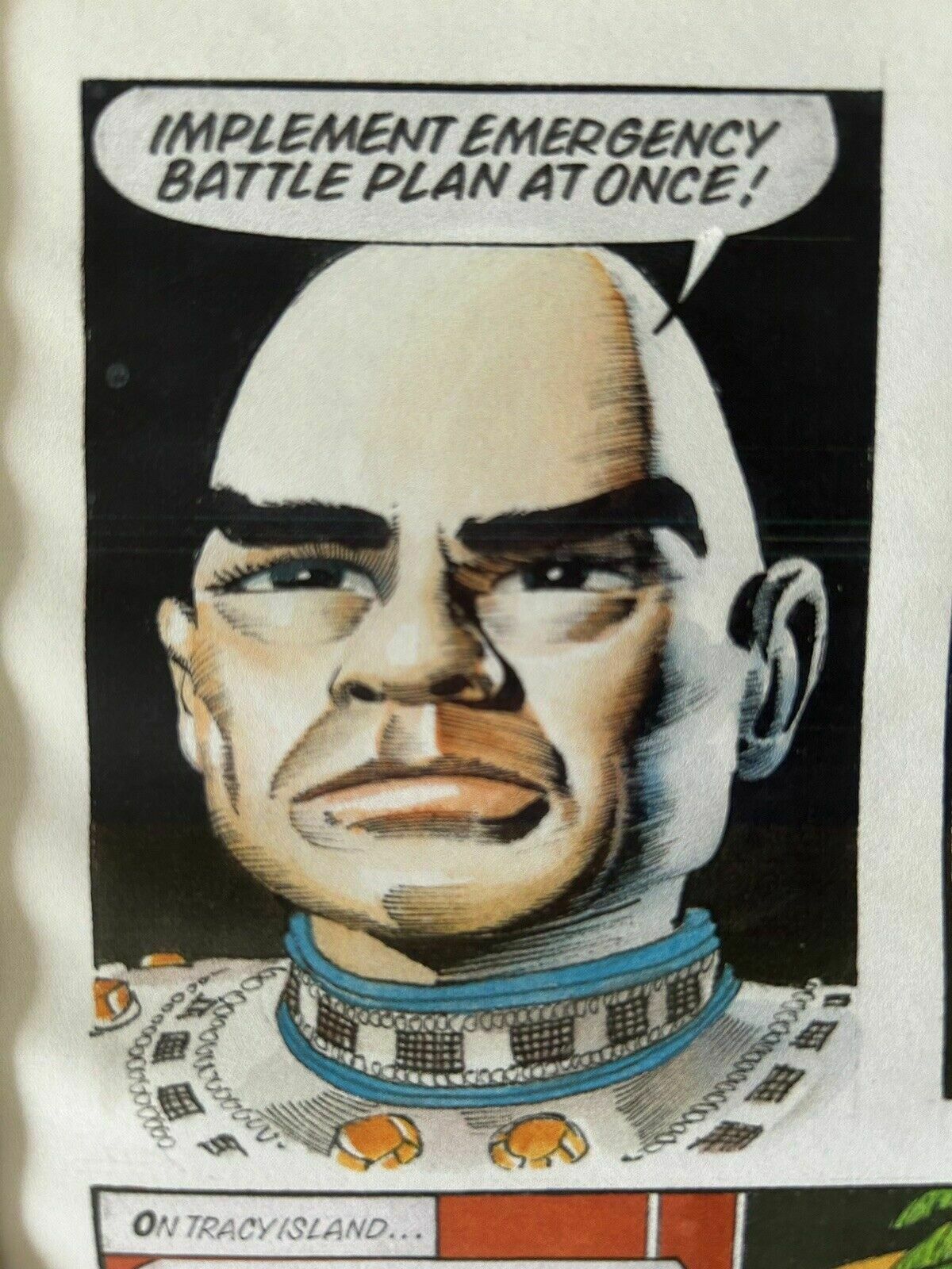 Art Two Original Thunderbird Comic Watercolour Artwork Pages C.1993 photo