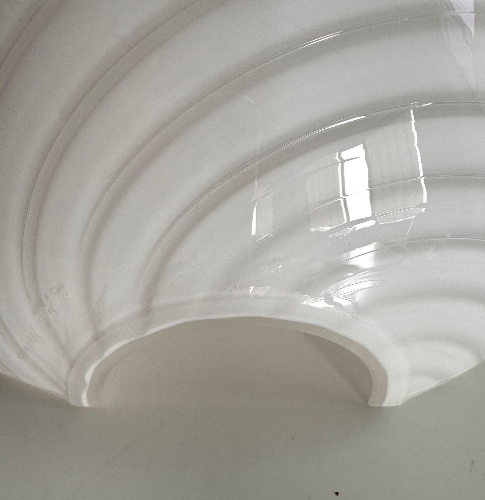 Italian Designer  Murano Swirl Glass Mushroom Wall Sconces, 1970s photo vinterior