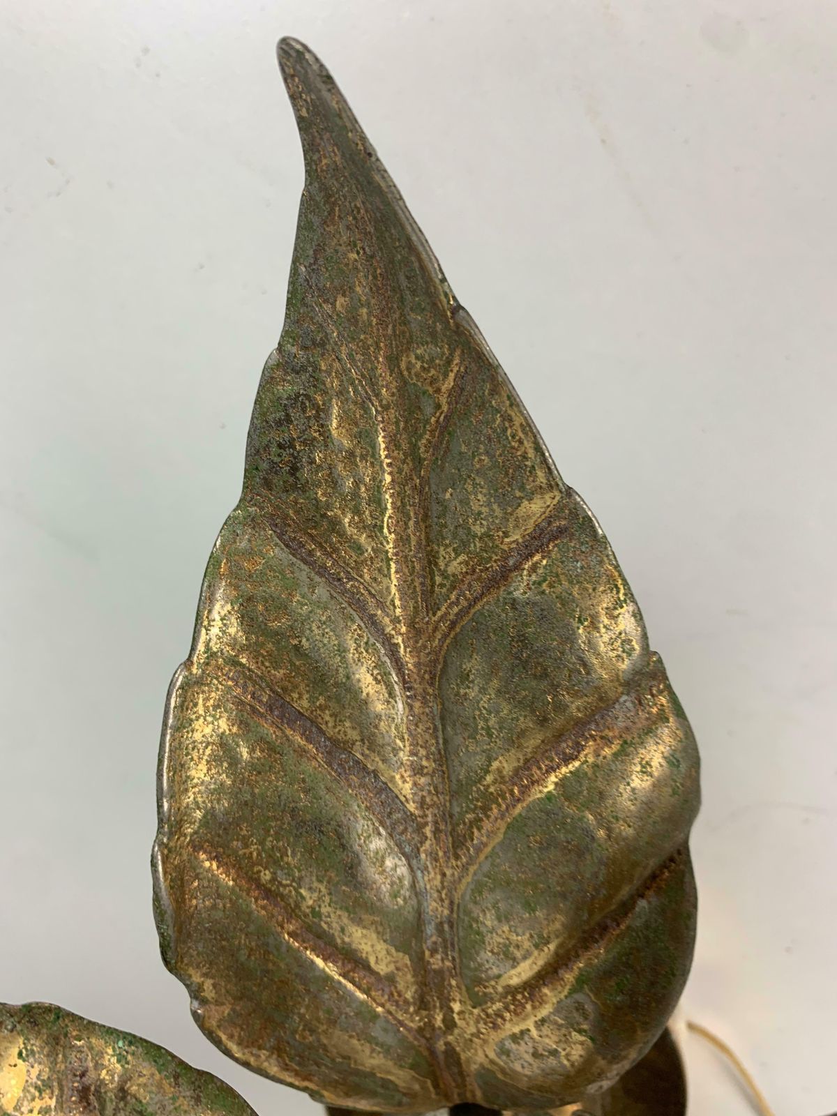 Florentine Brass Floral Wall Sconce By Willy Daro For Massive Lighting, Belgium photo Lighting