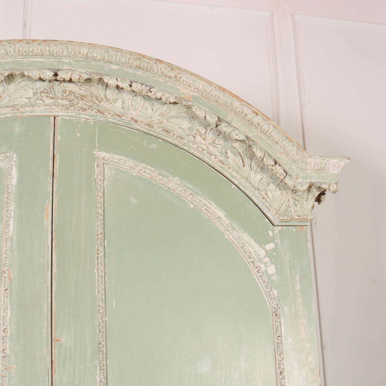 19th Century Original Painted Wardrobe photo Furniture