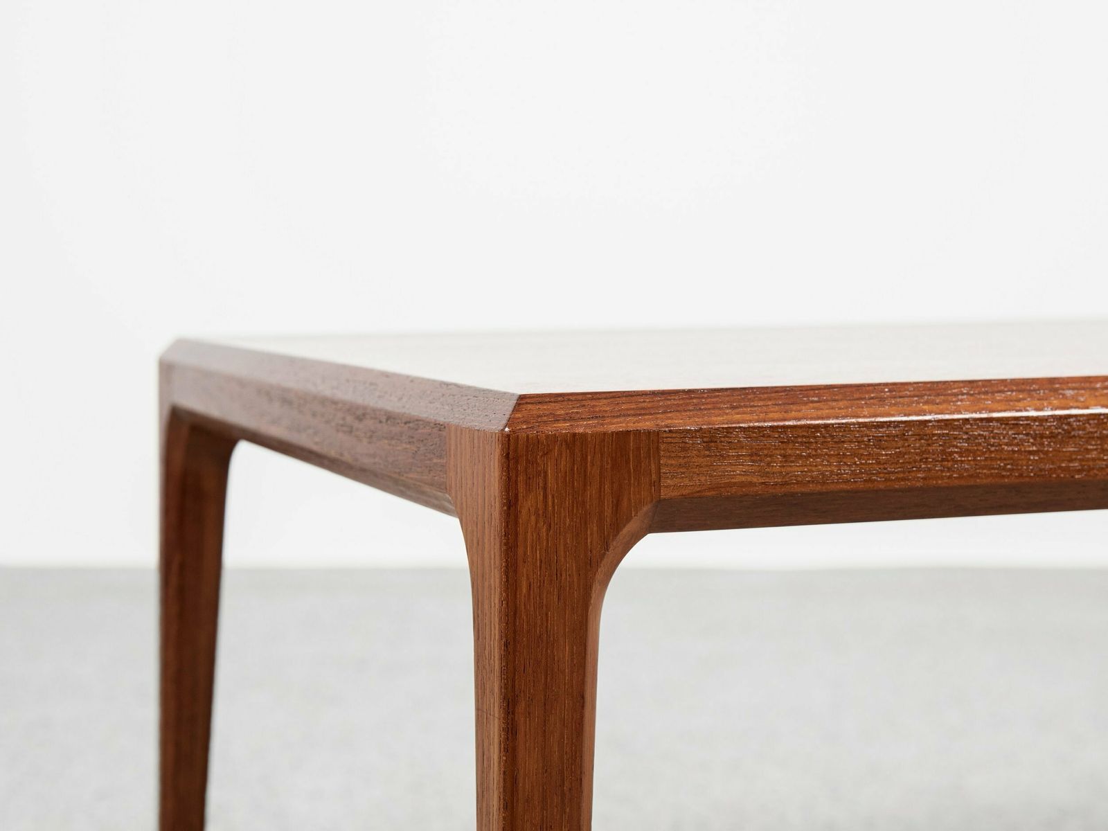 Midcentury Danish Coffee Table In Teak By Johannes Andersen For Silkeborg 1960s photo furniture