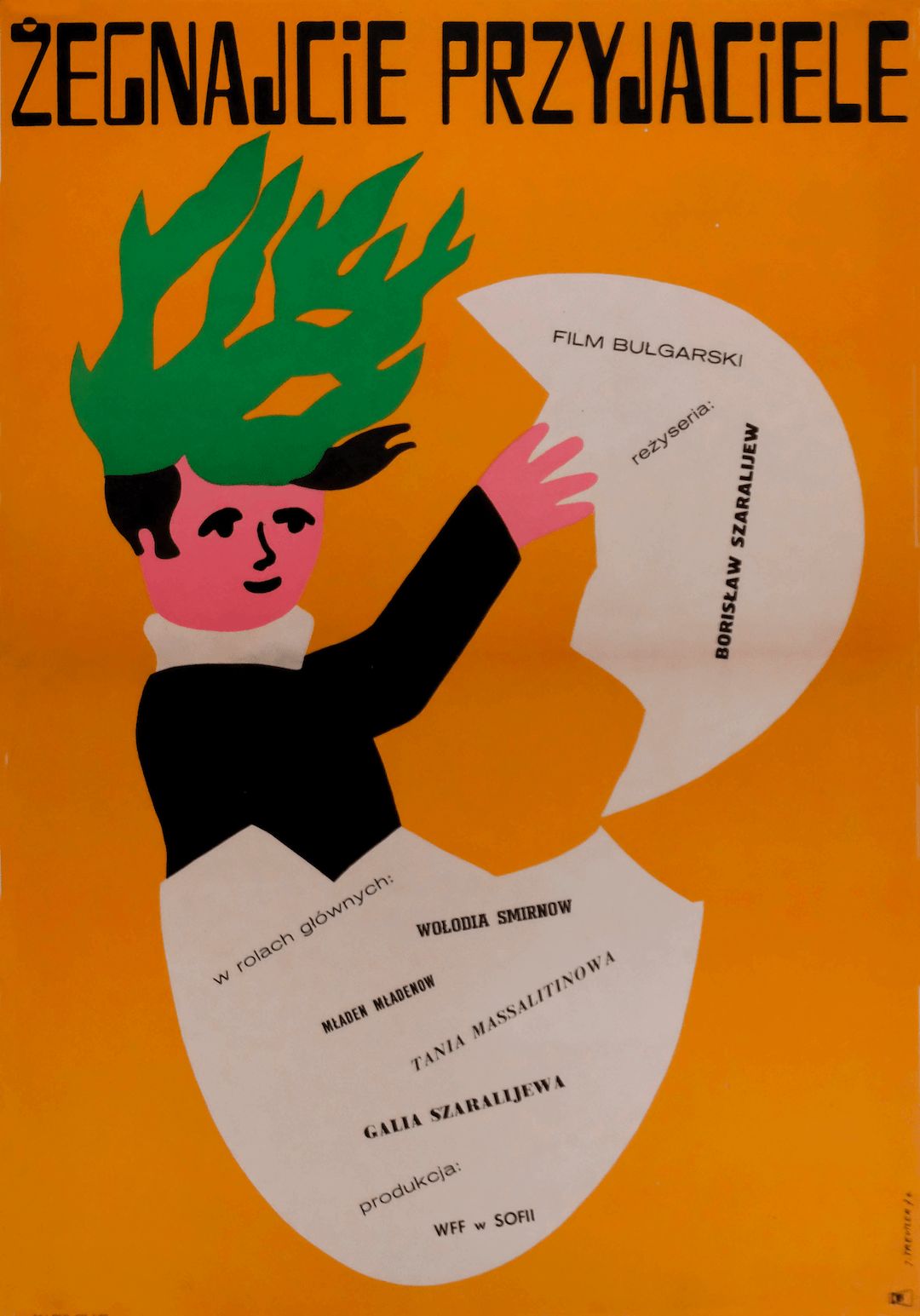 Goodbye Friends   Original Poland Poster | 1970