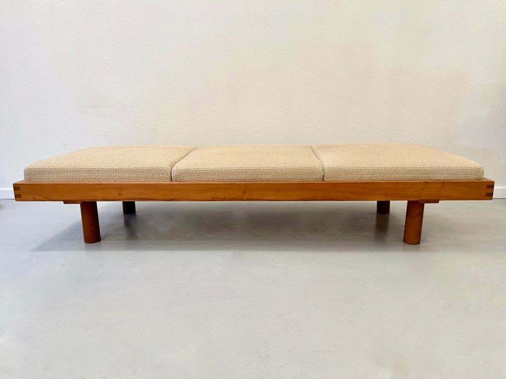 French Elm Daybed / Bench L09 By Pierre Chapo, France 1960 photo buy