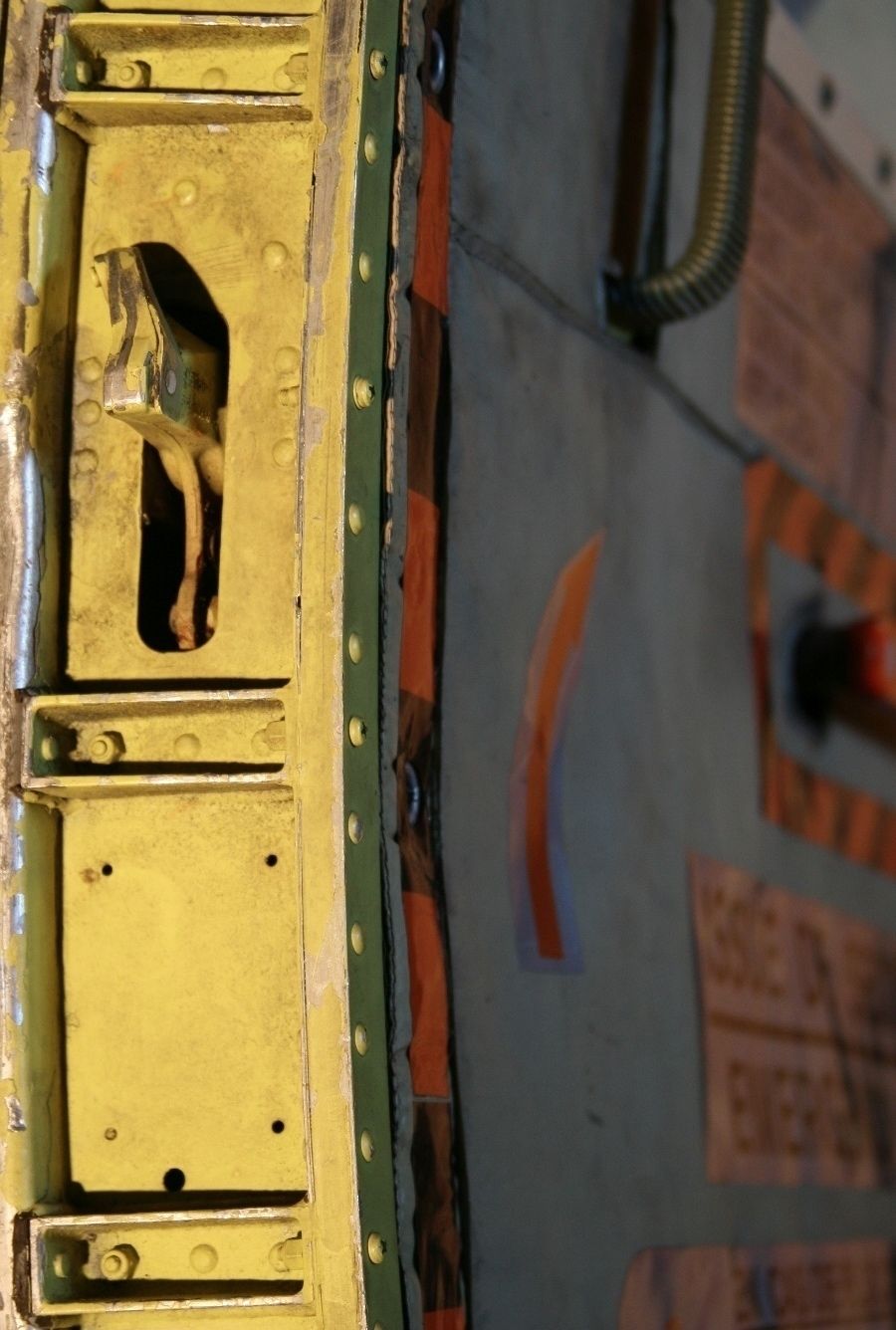 Home Fixtures Emergency Door From The C 160 Aircraft photo
