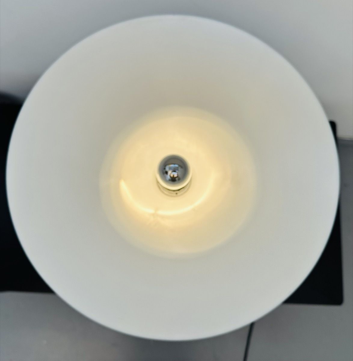 1970s Italian Conical Uplighter Table Lamp photo vintage