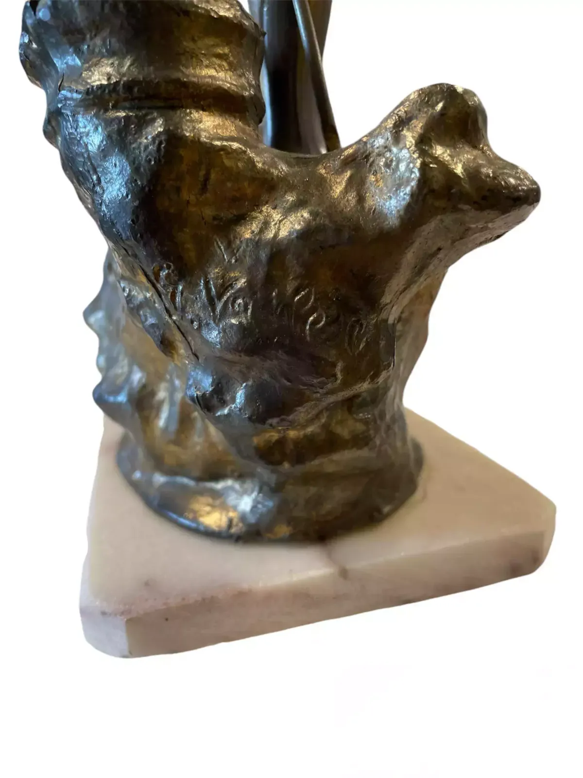 Giovanni Varlese (1888 1922, Italy) – Bronze Figure Of A Young Fisherman photo Home Decor