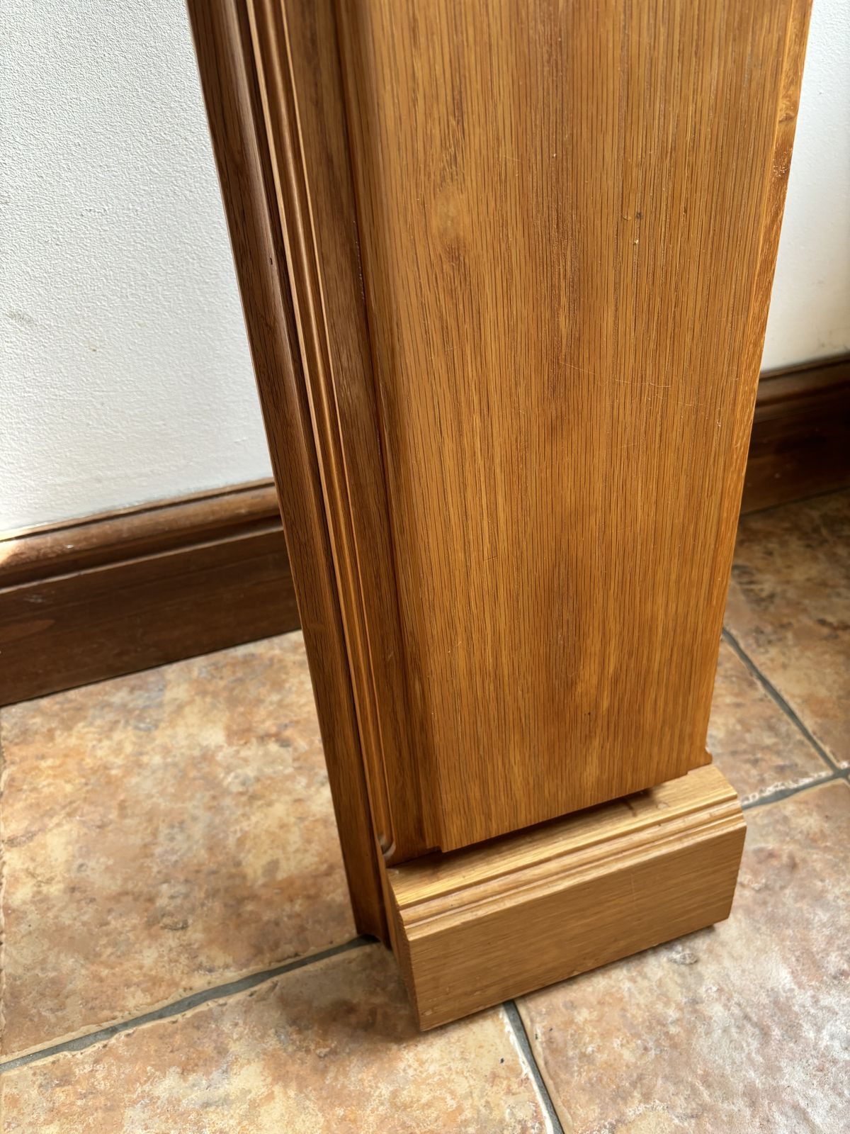 Solid Oak Fire Surround photo Home Fixtures