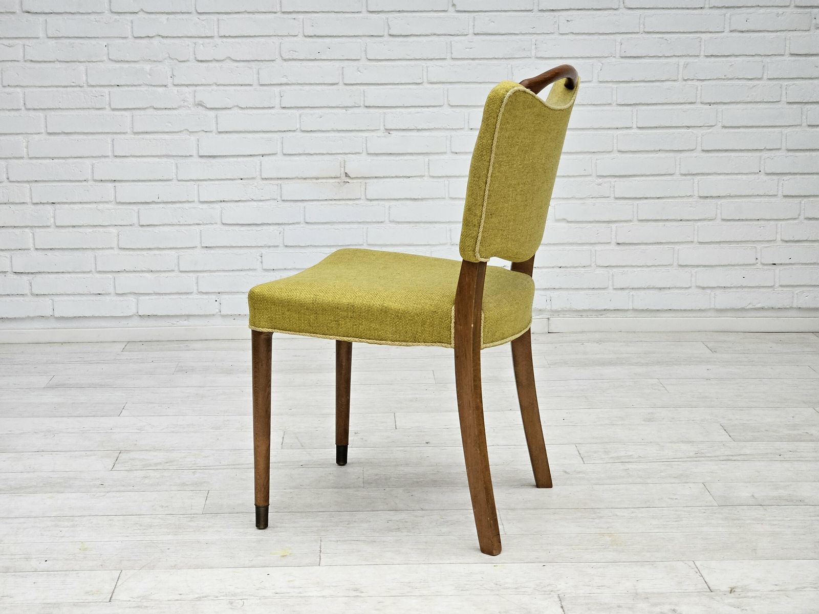 1970s, Set Of 6 Danish Dining Chairs By Slagelse Møbelværk, Original Condition. photo 1650.0