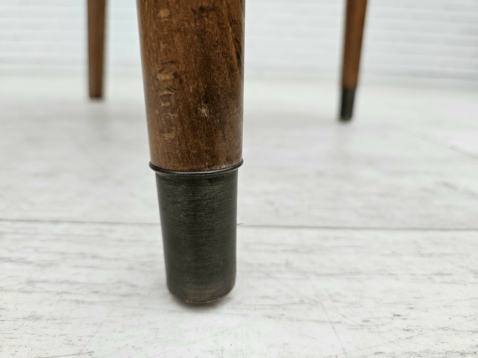 photo vinterior 1970s, Set Of 6 Danish Dining Chairs By Slagelse Møbelværk, Original Condition.