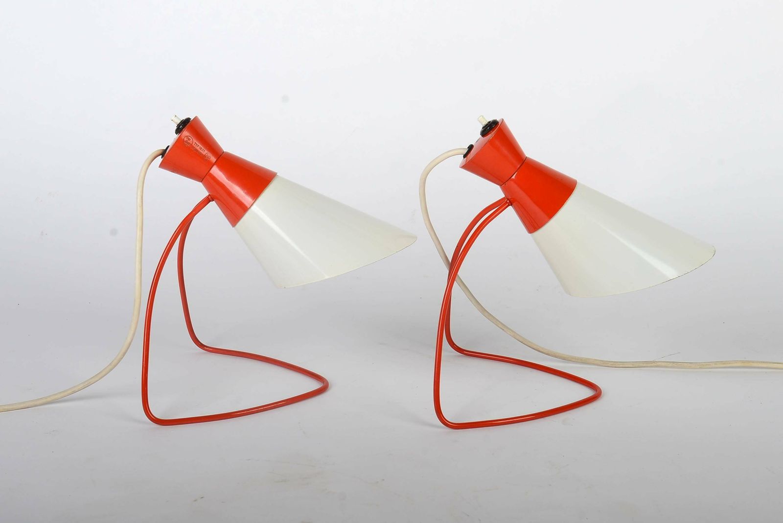 Vintage Modernist Lamps Napako, Mid Century Modern Vintage Atomic Lighting, Mid Century Desk Lamp photo Lighting