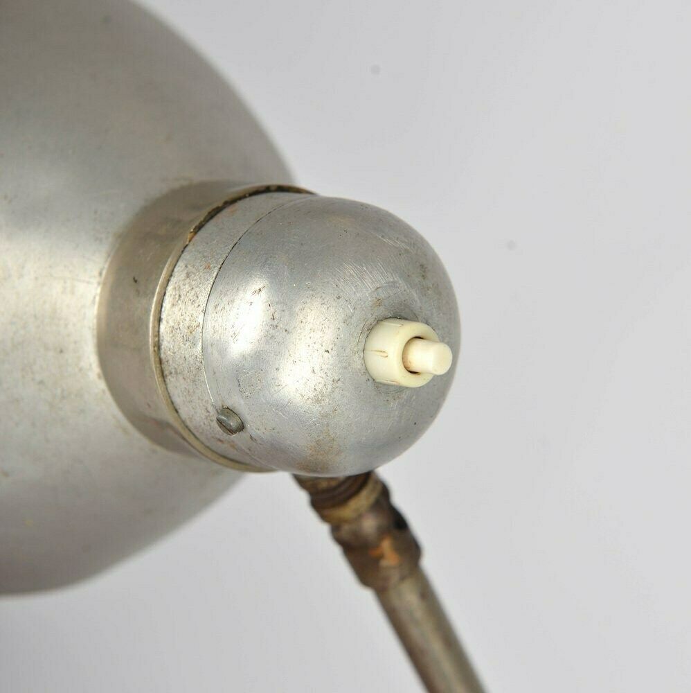 Bauhaus Functionalist Desk Lamp By Franta Anyz, 1930s – Nickel Plated Brass & Aluminum With Adjustable Shield, Perfect For Modern Interiors photo buy