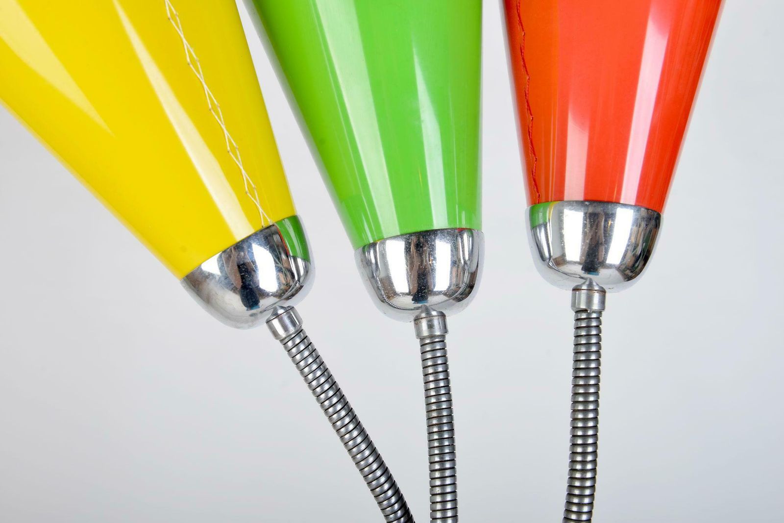 Mid Century Modern Multicolored Goosenecks Floor Lamp By Lidokov In The 1960s, Space Age Floor Lamp photo Lighting