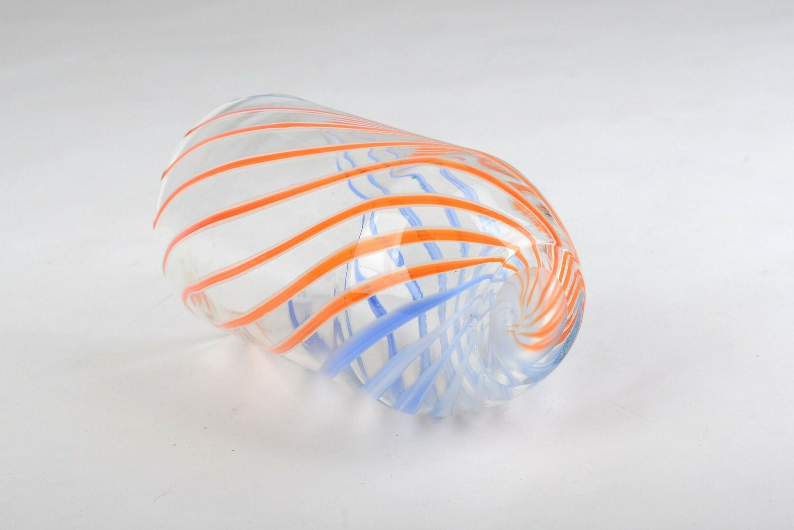 Bohemian Vase By Frantisek Spinar Skrdlovice 1970s, Czech Sklo Modern Art Glass Design, Designer Czech Glass Vase photo furniture