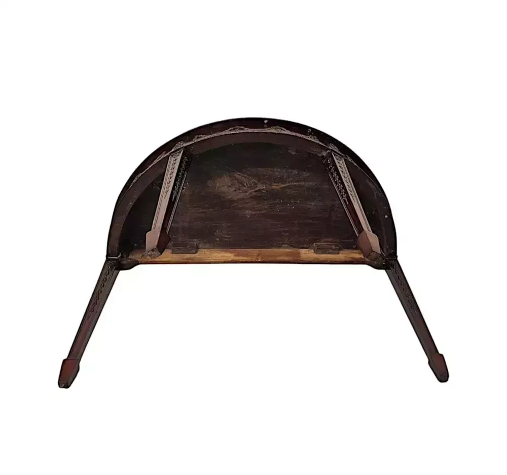 A Very Fine Late 19th Century Adams Design Demi Lune Hall Or Console Table photo buy