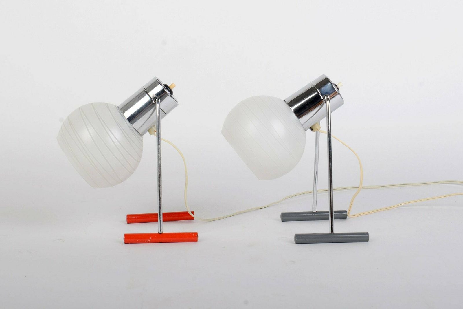 Mid Century Modern Lamps, 1960s, Vintage Lamps, Atomic Lighting, Pair Of Vintage Lamps photo furniture