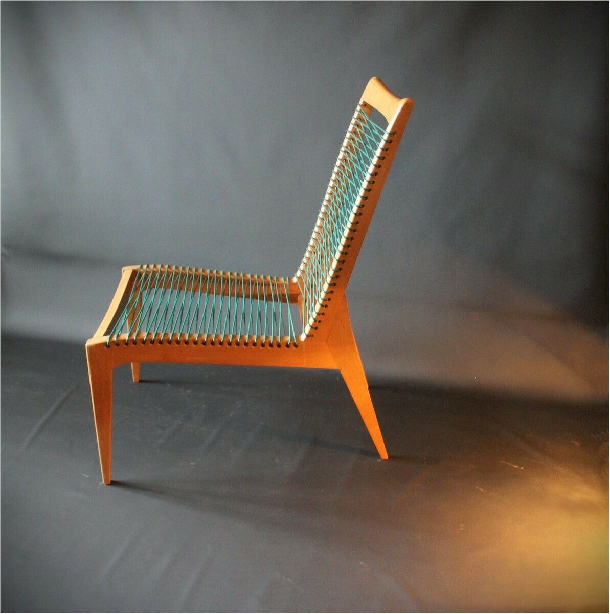 Pair Of Louis Sognot Low Lounge Chairs, France, 1950s photo furniture