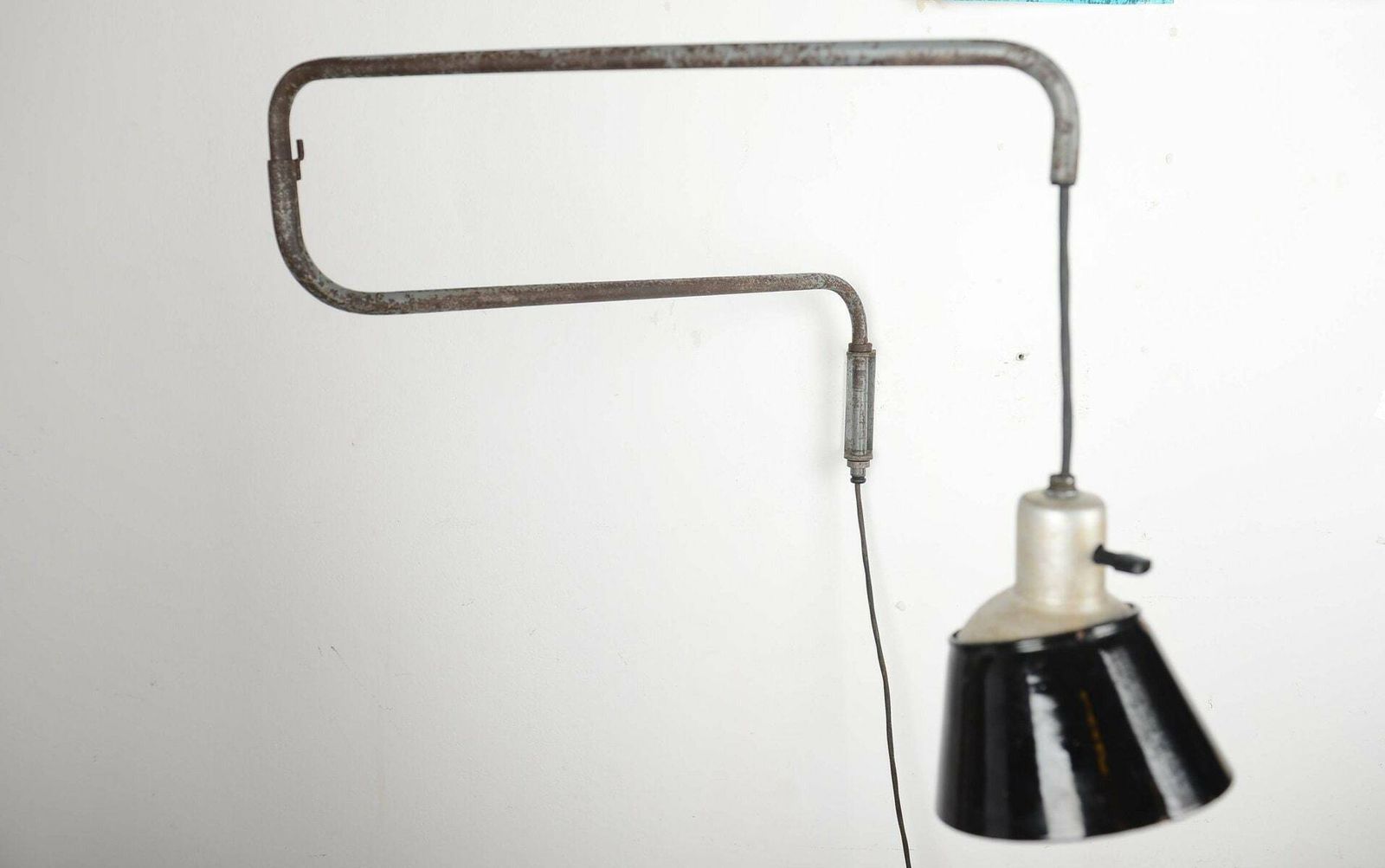 Bauhaus Industrial Wall Lamp Kandem 830, 1930s – Adjustable Metal Design By Heinrich Siegfried Bormann, Bauhaus Task Lamp, Design Icon photo furniture