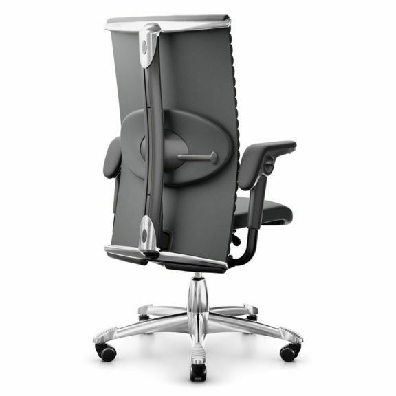 Black Leather Hag 9321 Excellence Office Chair photo for sale