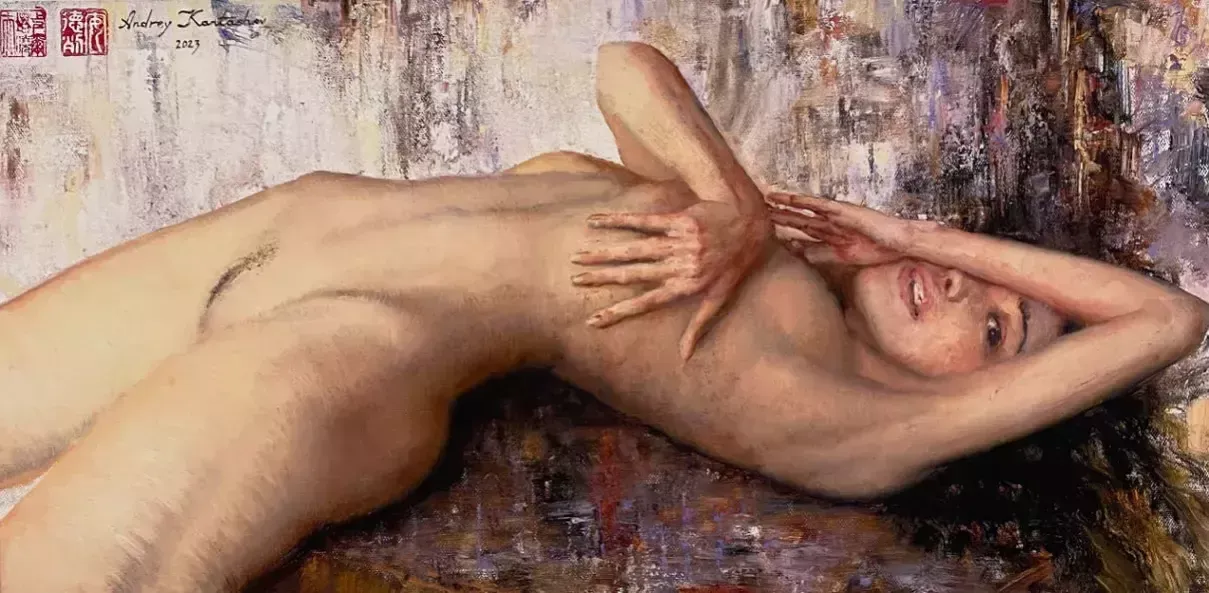 Giclée Print On Canvas, Sharpness, 2023, By Kartashov Andrey, Russia, 21st Century. 1 Of 50 Limited Prints. photo for sale