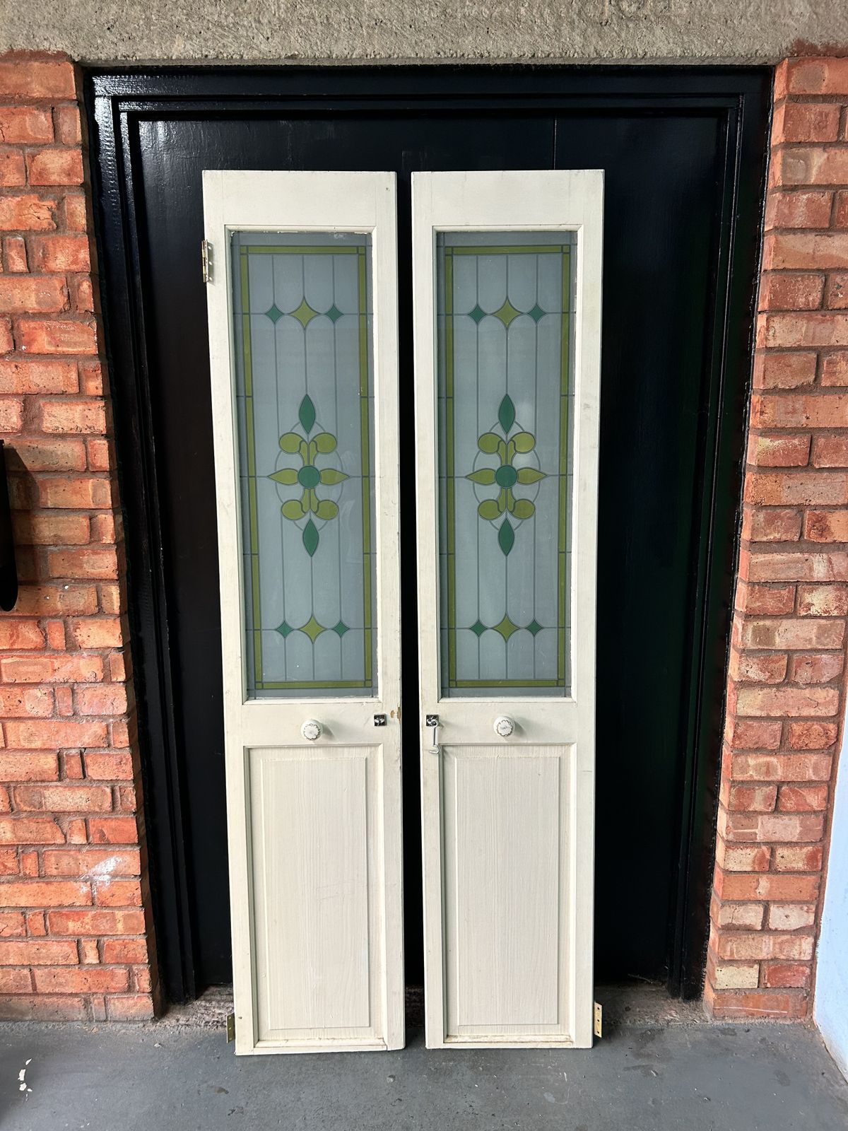 6 Mid Century Reclaimed French Doors   Wood And Glass Inserts (3 Pairs   Can Be Sold Separately) photo 900.0