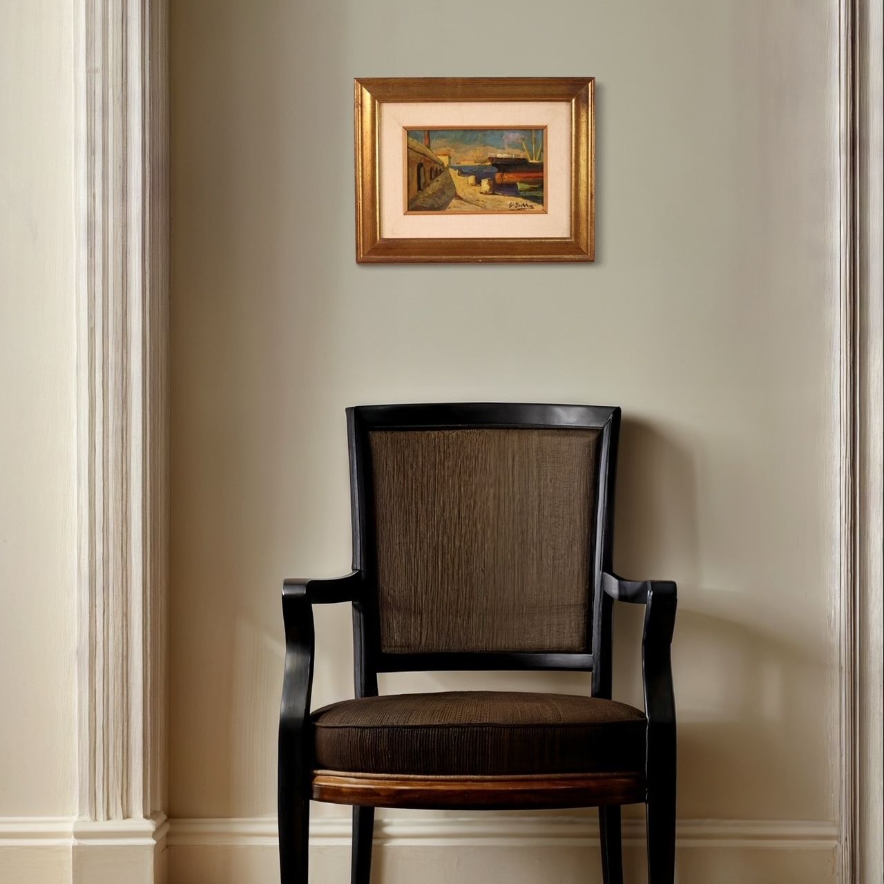photo buy Painting Signed Giovanni Bartolena From The 20th Century