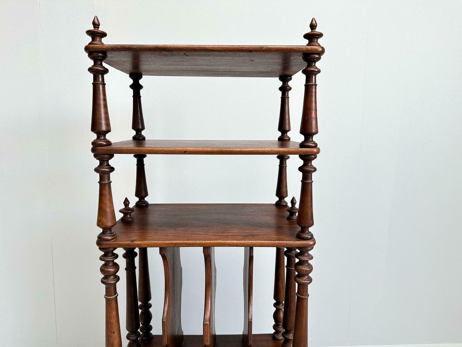 Vintage Wooden Etagere On Castors, Music Stand, Whatnot photo 391.0