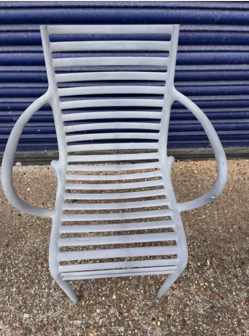2 X Armchair Outdoor Pip E Green Collection By Philippe Starck For Driade photo for sale