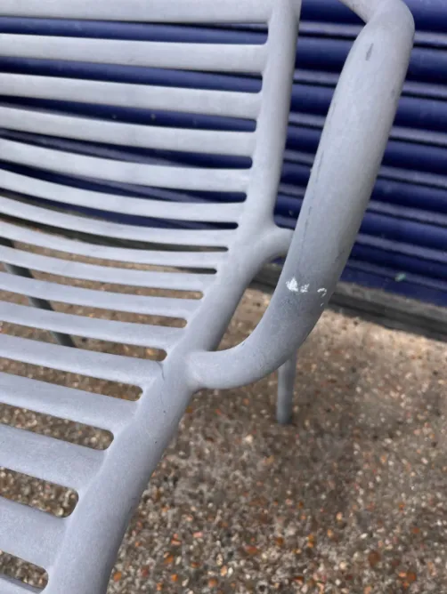 2 X Armchair Outdoor Pip E Green Collection By Philippe Starck For Driade photo vintage