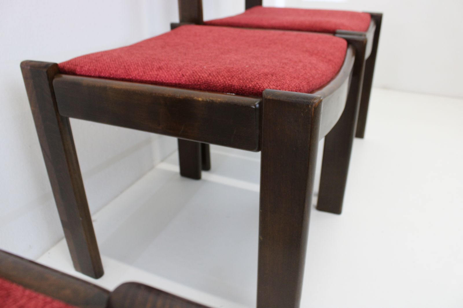 photo furniture Wooden Dining Chairs/Set Of 3 Retro Chairs/Upholstered Chairs/Kitchen Chairs/Chair