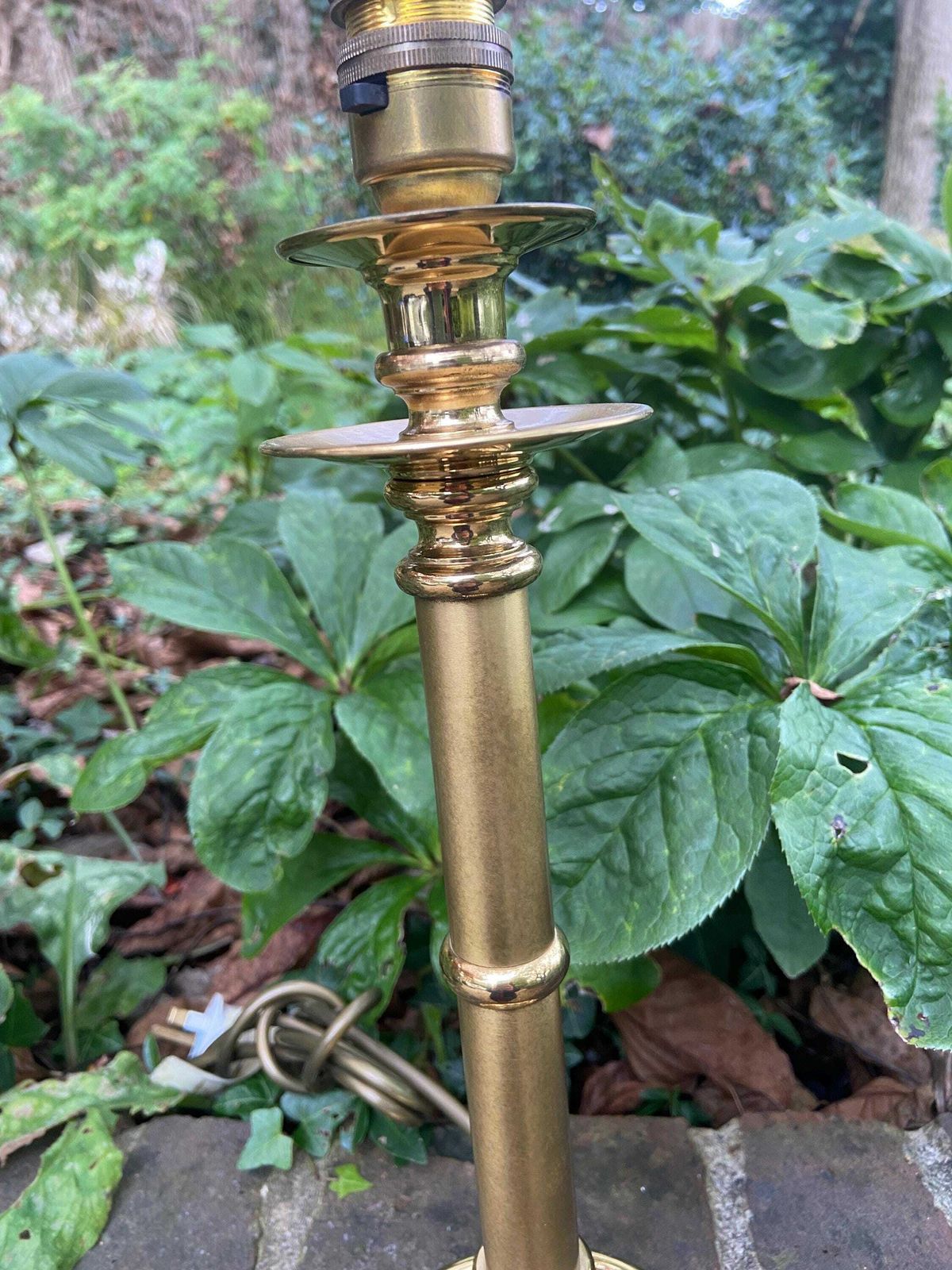 Brass Lamp Quality Made In England photo Lighting