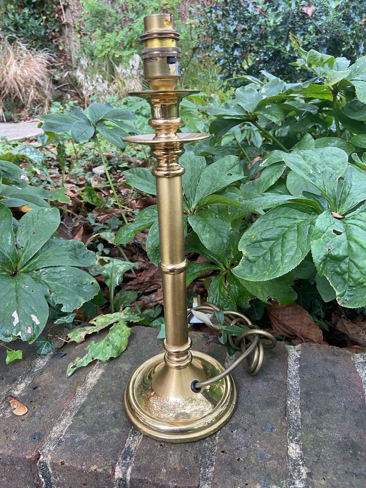 Brass Lamp Quality Made In England photo 75.0