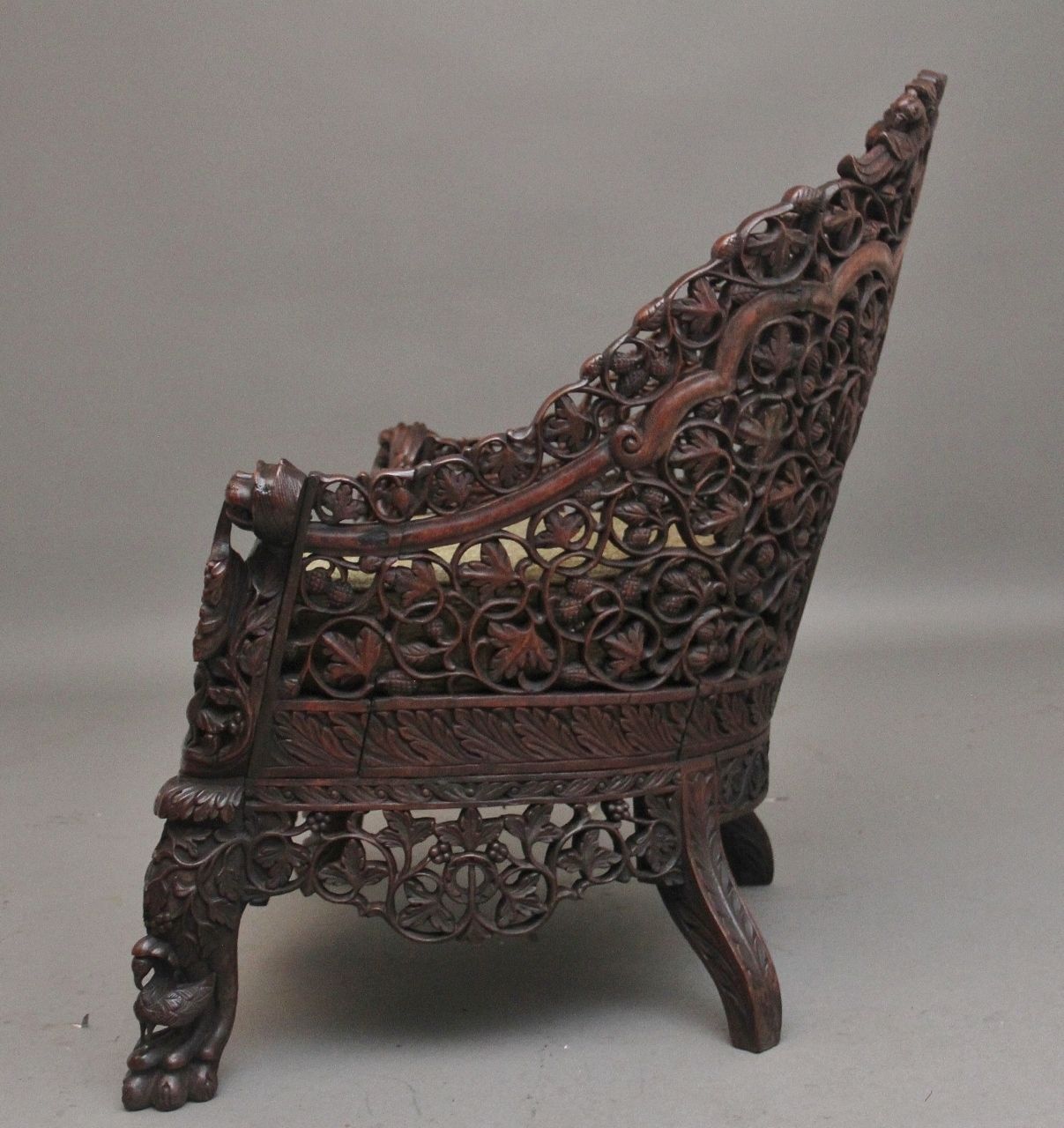 19th Century Anglo Indian Armchair photo vinterior