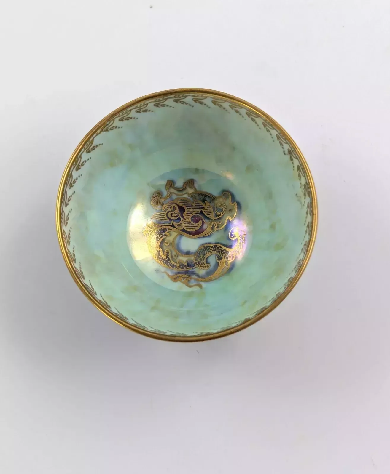 Daisy Makeig Jones Mottled Blue Lustre Bowl, Wedgwood, C. 1915 photo buy