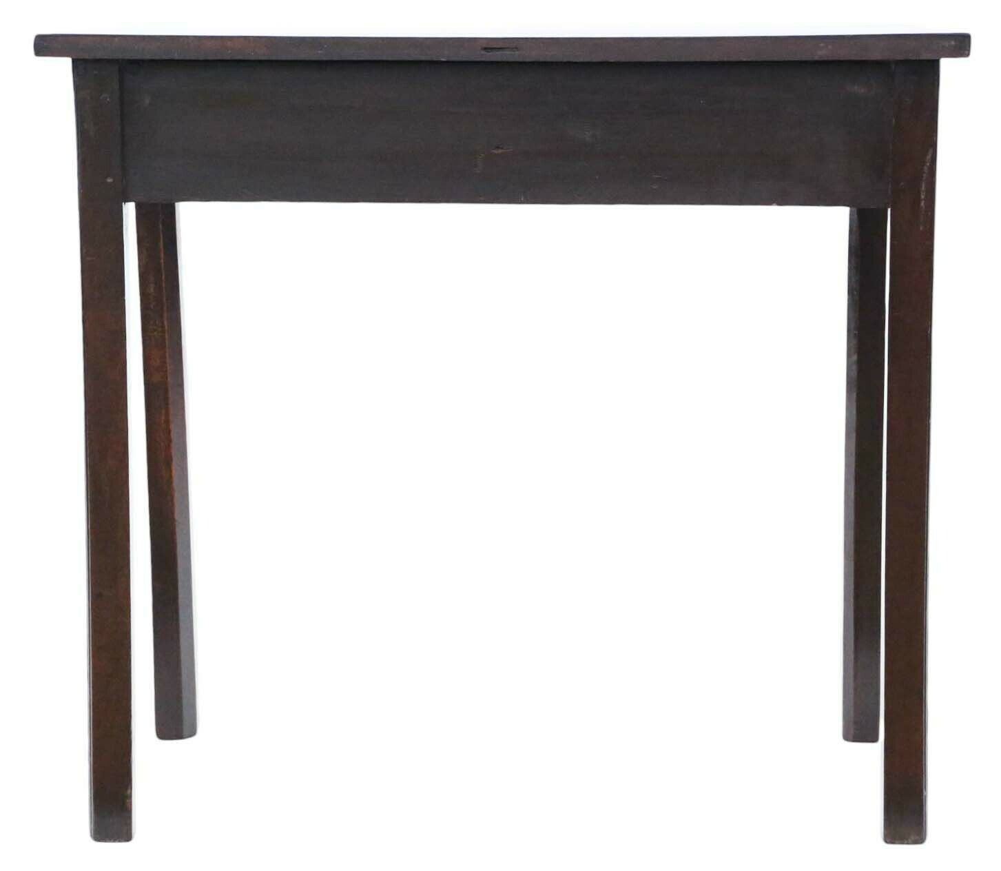 Fine Quality Antique Georgian Cuban Mahogany Writing Table   Late 18th Century Desk Side Dressing photo buy