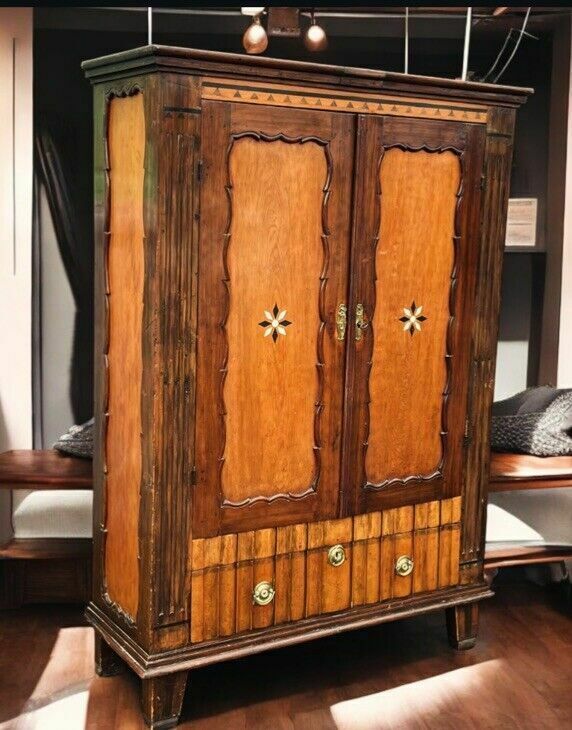 Antique Cabinet, Loads Of Storage, Secret Compartment. With Key