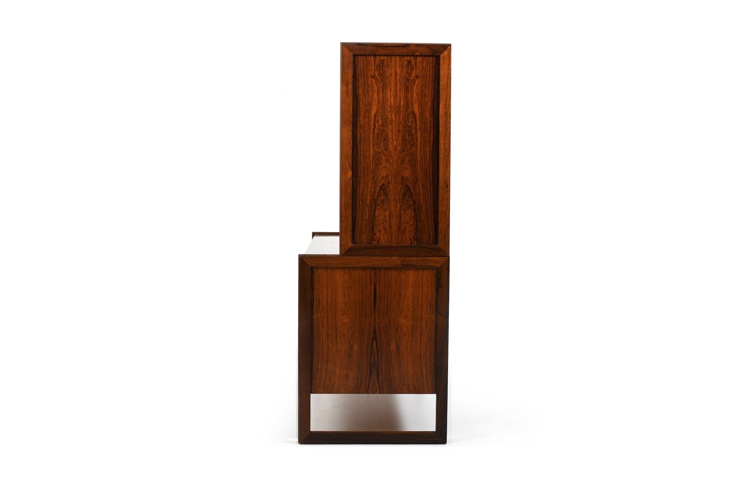 4890.0 Rare Danish Bar Cabinet With Leather Parts 1960s photo