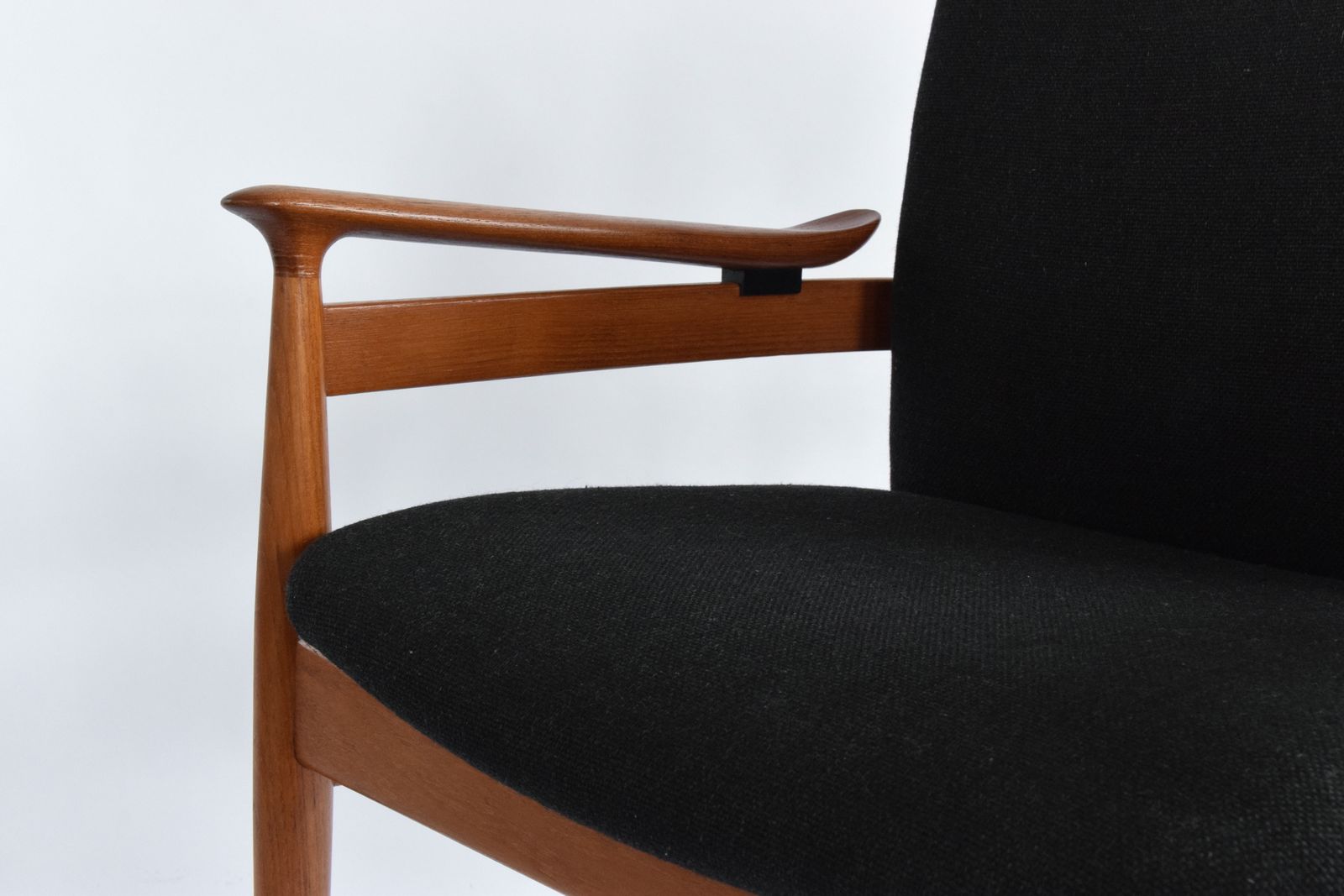 Vintage Finn Juhl Model 192 Danish Teak Chair By France & Son photo vintage