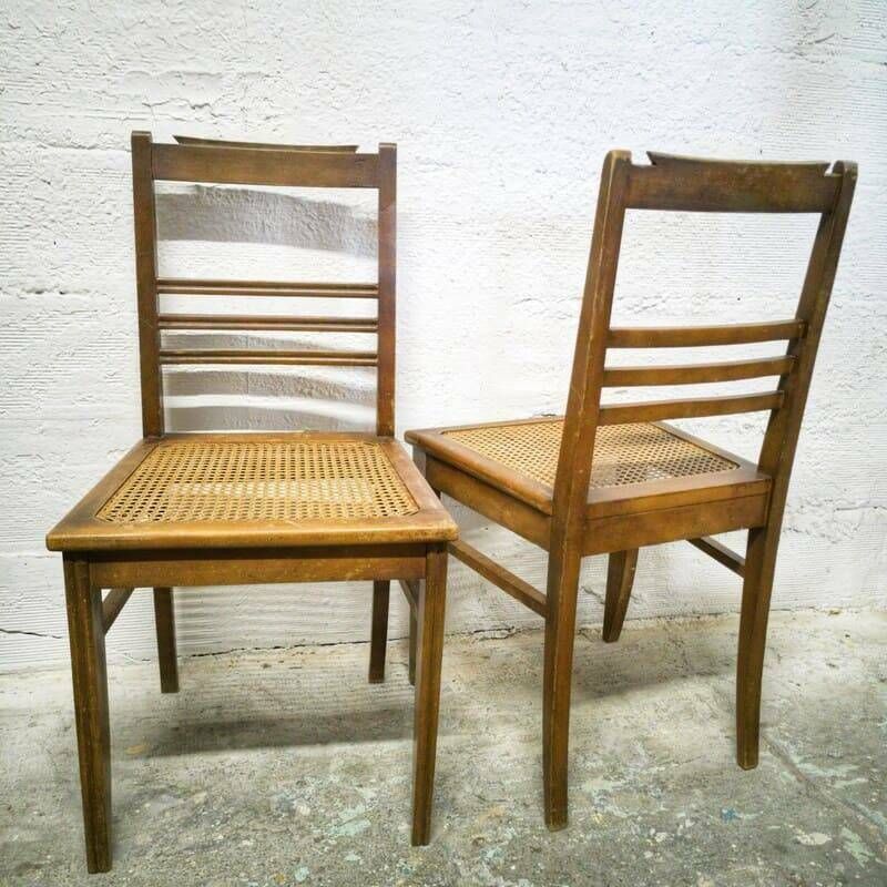 Pair Of Vintage 50s Chairs, 1950s photo 132.0