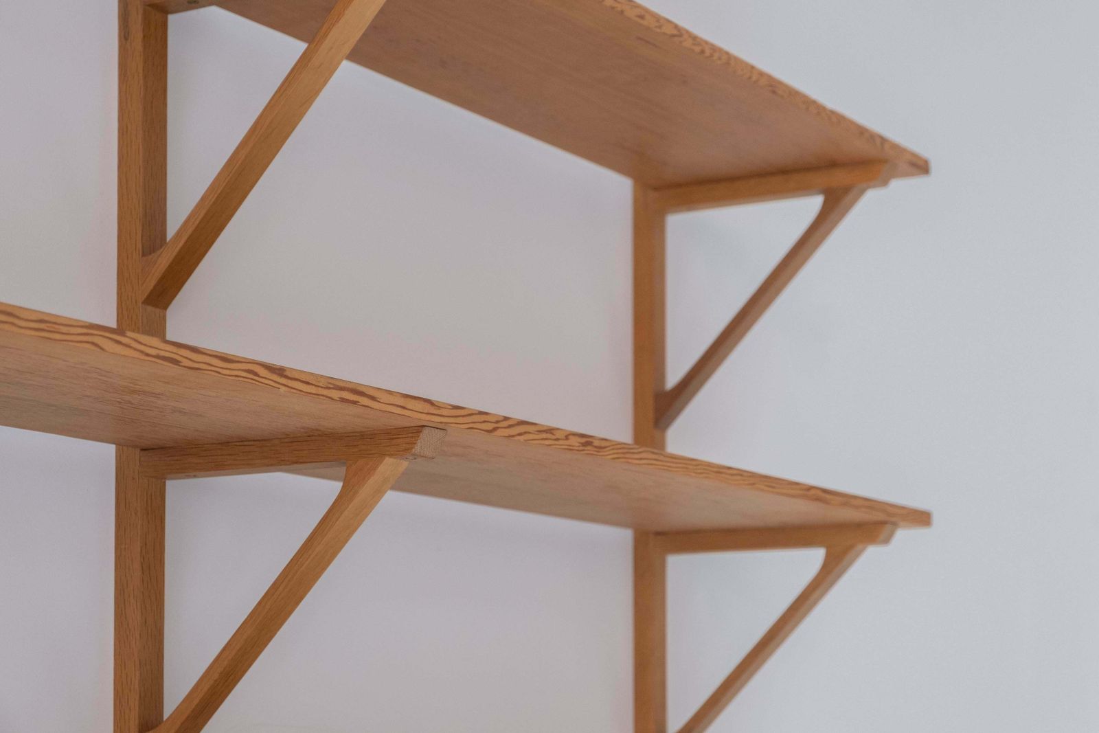 Bookshelf Bm 291 By Børge Mogensen For Fredericia Stolefabrik, Denmark 1956. photo vinterior